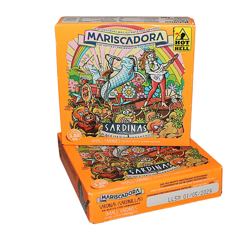 Sardinilla Habanero 110g 🌶️ 🌶️