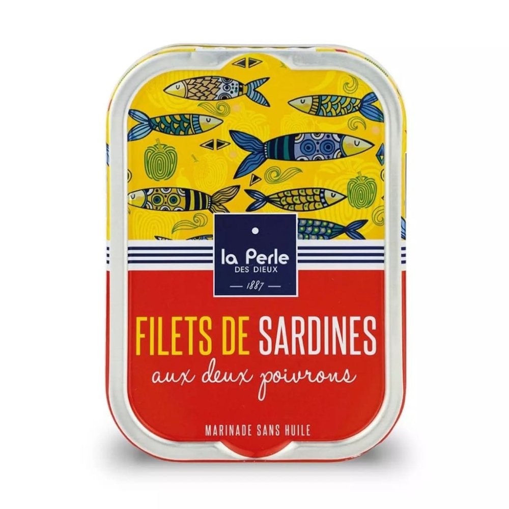 Sardinenfilets mit zweierlei Paprika - Perle des Dieux