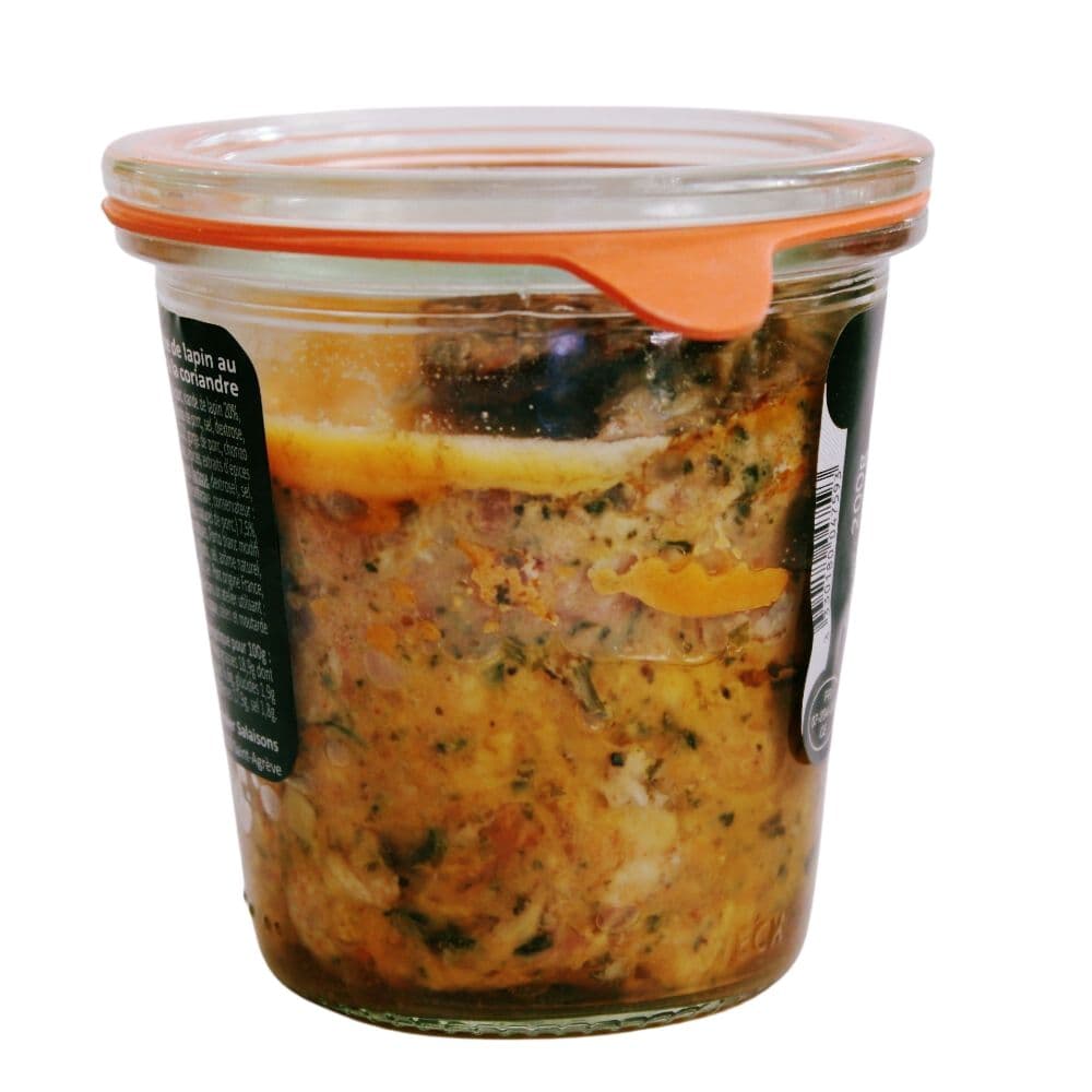 Terrine Kaninchen, Chorizo und Koriander von Stéphane Reynaud -  Teyssier Salaisons  - Maître Philippe & Filles