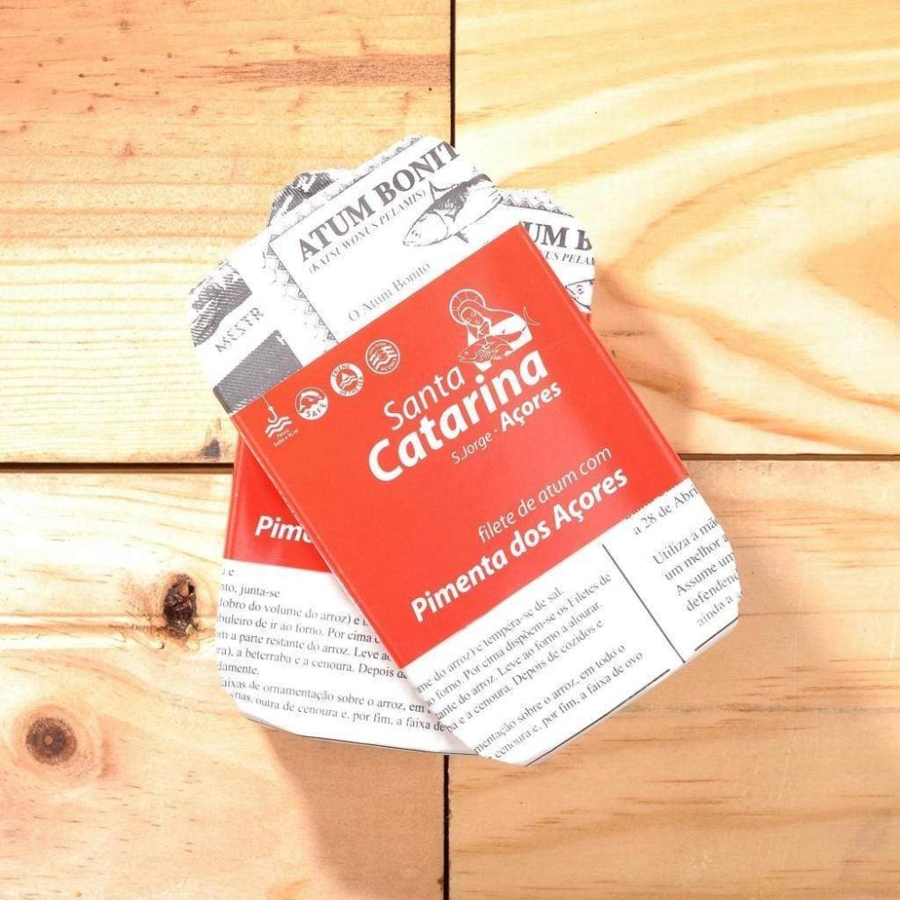 Thunfischfilets in Olivenöl mit azorischer Paprika - Santa Catarina -  sardine.shop