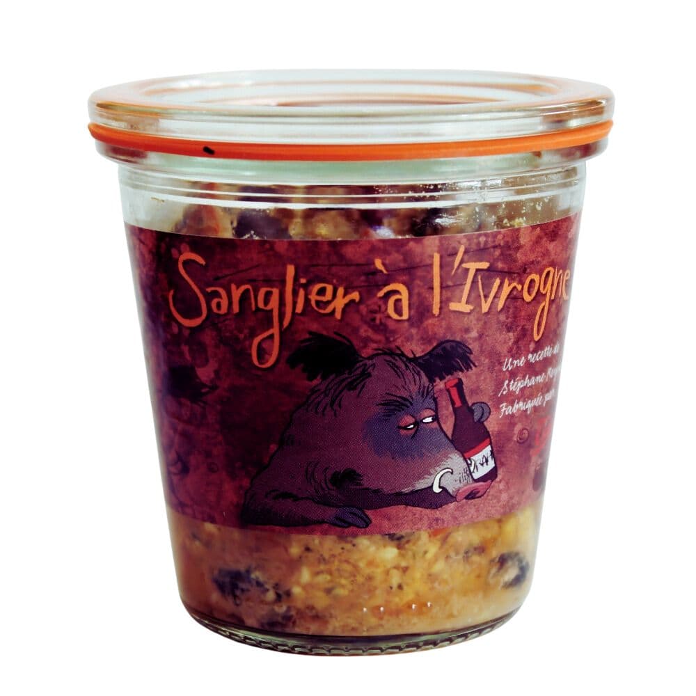 Verrine „das betrunkene Wildschwein” von Stéphane Reynaud -  Teyssier Salaisons  - Maître Philippe & Filles