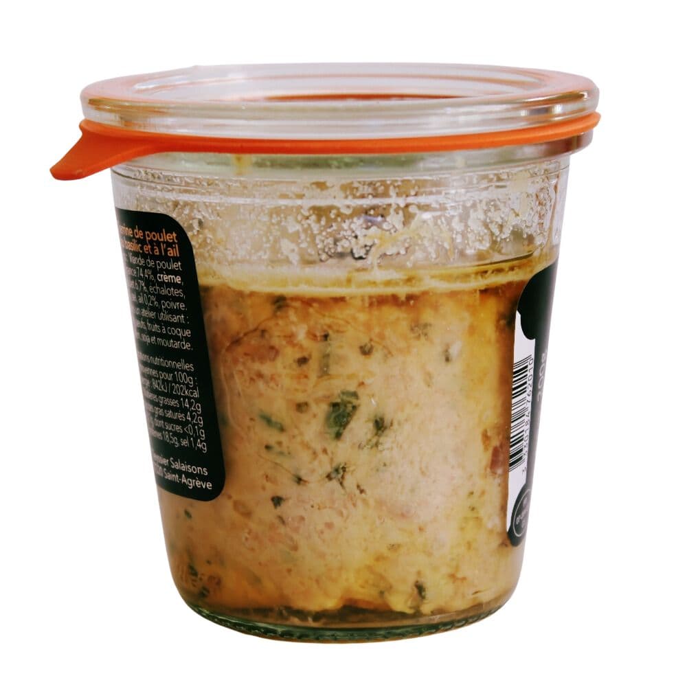 Verrine „mein Sonntagshuhn” von Stéphane Reynaud -  Teyssier Salaisons  - Maître Philippe & Filles