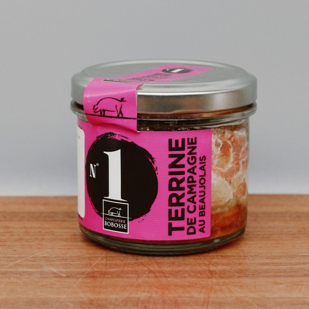 Verrine N° 1 - Terrine de Campagne mit Beaujolais - Bobosse -  Bobosse Lyon  - Maître Philippe & Filles
