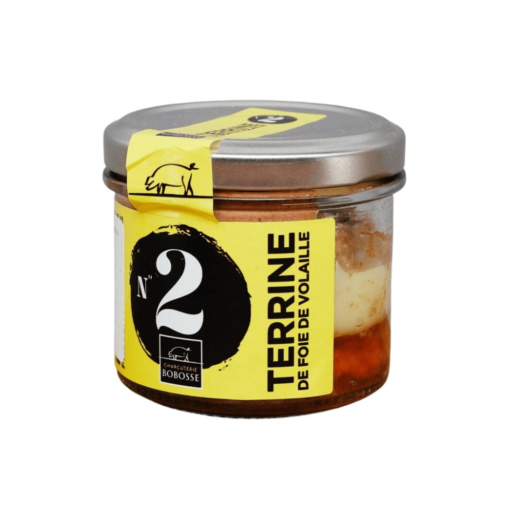 Verrine N°2 - Terrine von Geflügelleber mit Armagnac - Bobosse -  Bobosse Lyon  - Maître Philippe & Filles