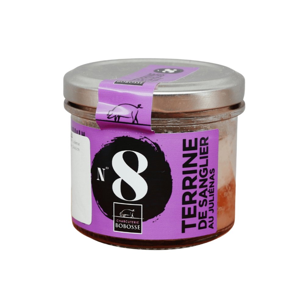 Verrine N°8 : Wildschweinterrine mit Juliénas - Bobosse -  Bobosse Lyon  - Maître Philippe & Filles