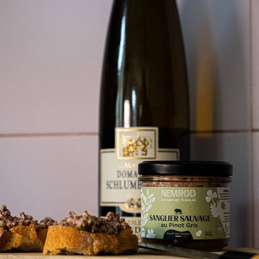 Wildschweinterrine mit Pinot Gris - Wild - 100g - Maître Philippe & Filles - Nemrod