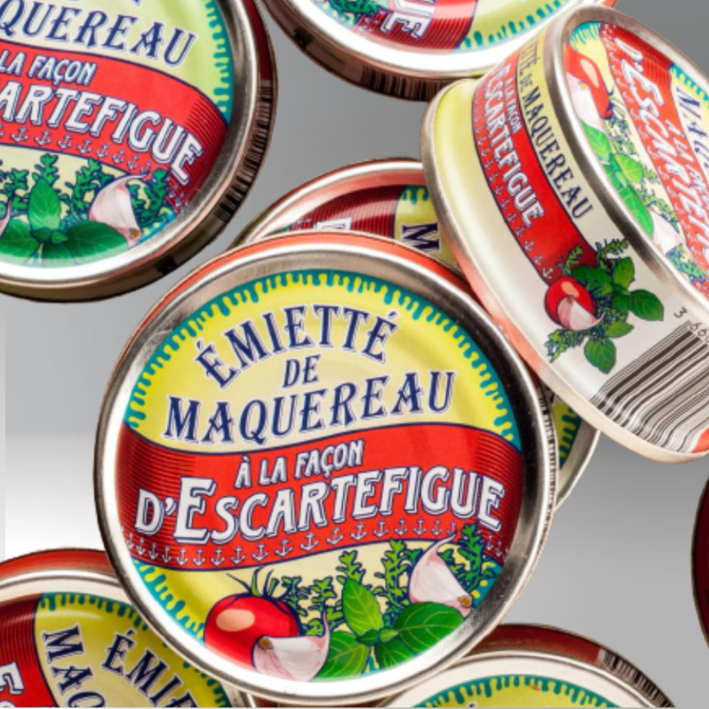 Emietté of mackerel "escarte figue" style