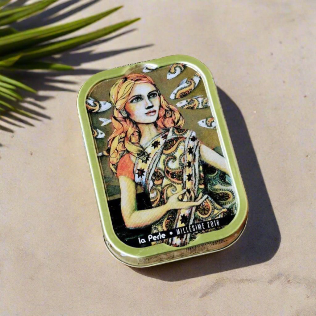 Vintage sardines 2018 in olive oil (Mademoiselle Perle)