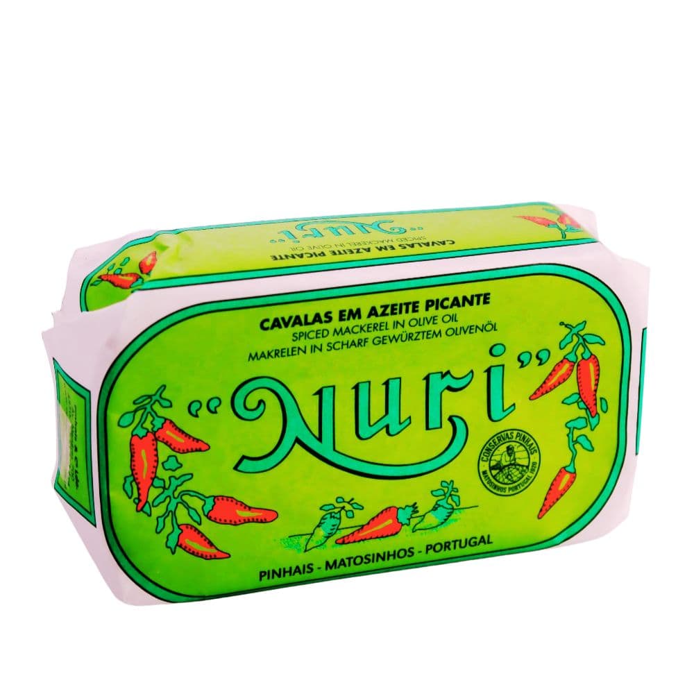 Nuri Fischkonserven Dose à 125g Kleine Makrelen in scharfem Olivenöl 🌶️ 🌶️ Maitre Philippe et Filles