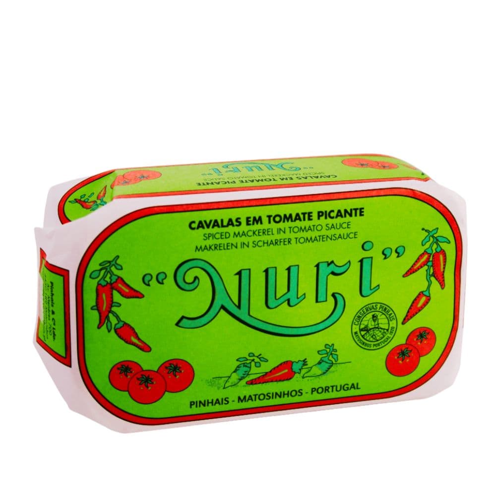 Nuri Fischkonserven Dose à 125g Kleine Makrelen in scharfer Tomatensoße Maitre Philippe et Filles