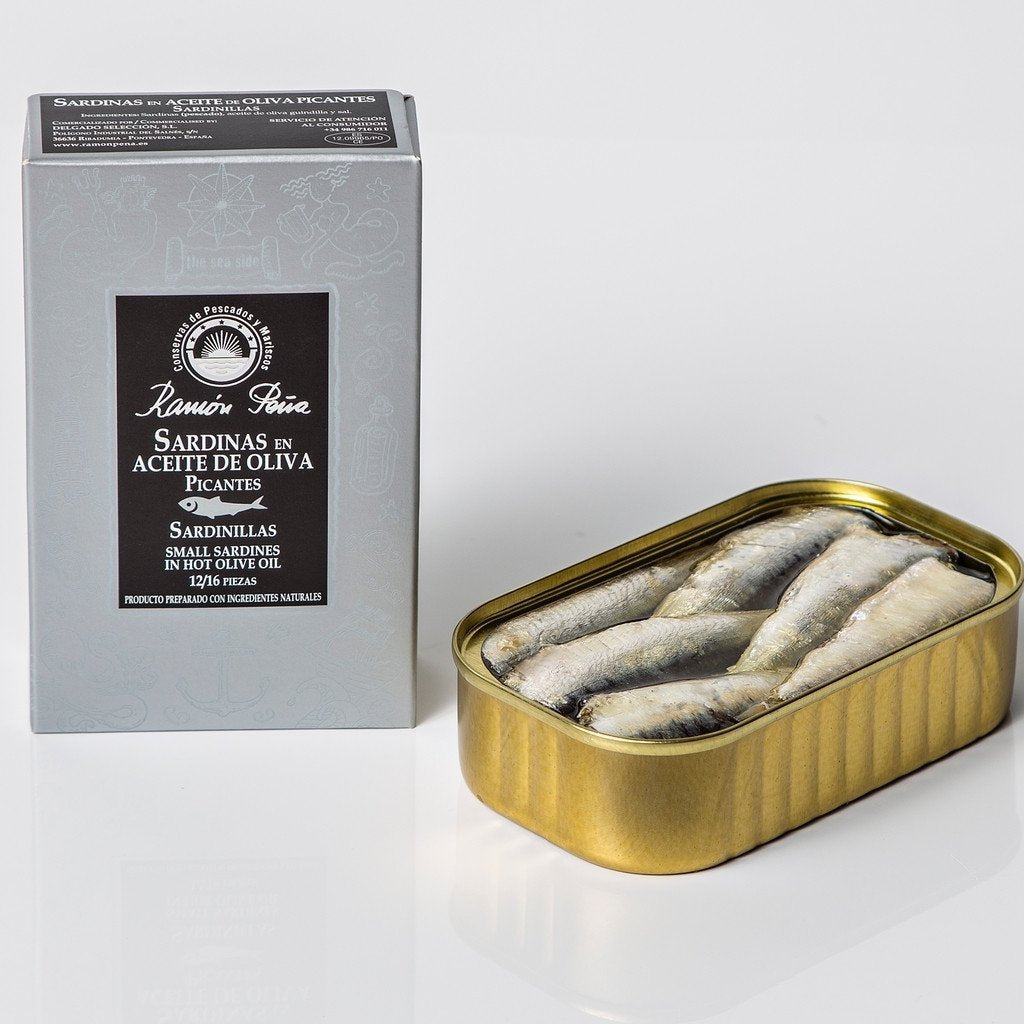 Kleine Sardinen in pikantem Olivenöl - Maître Philippe & Filles - Ramon Pena