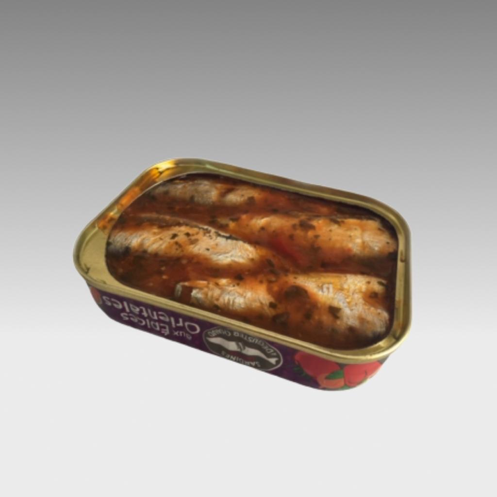 Sardinen zum Braten mit orientalischen Gewürzen - Belle Iloise -  sardine.shop