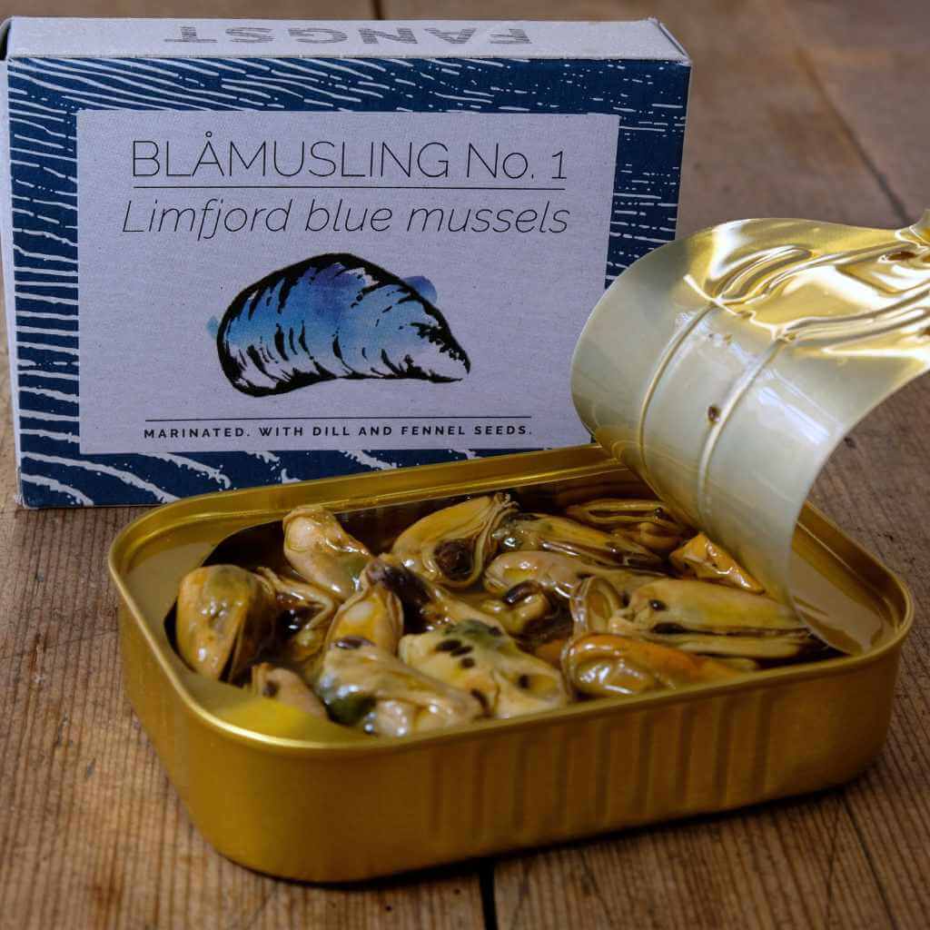 Limfjord-Miesmuscheln Nr. 1 mit Dill und Fenchelsamen - Fangst.nordic -  sardine.shop