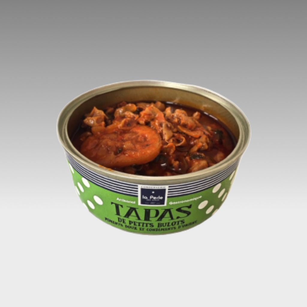 Tapas von Wellhornschnecke orientalisch - Perle des Dieux -  sardine.shop