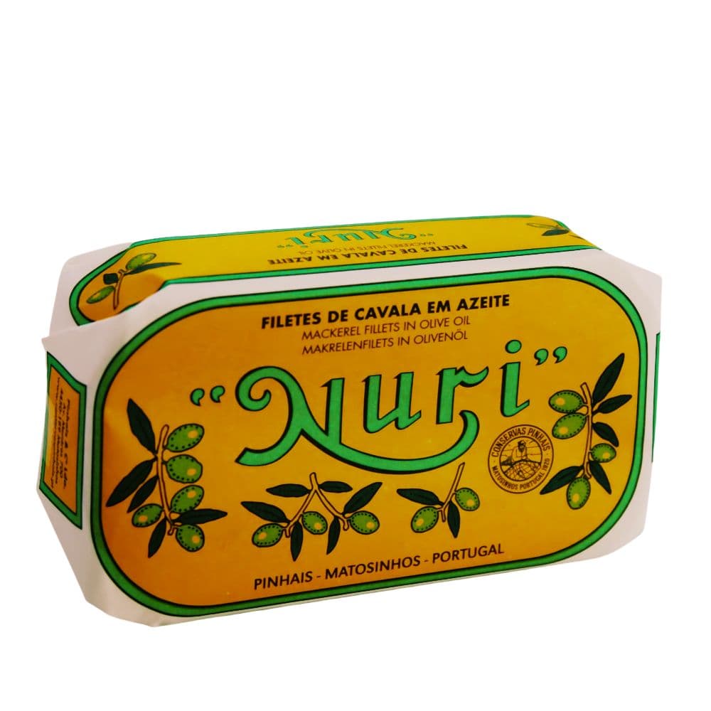 Nuri Fischkonserven Dose à 125g Makrelen-Filets in Olivenöl - Nuri Maitre Philippe et Filles