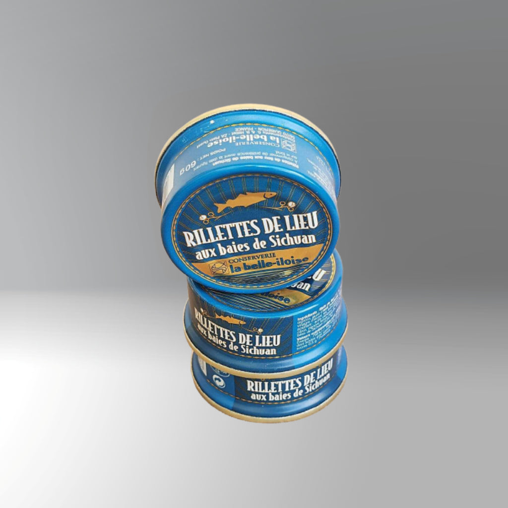 Pollock rillettes with Szechuan pepper