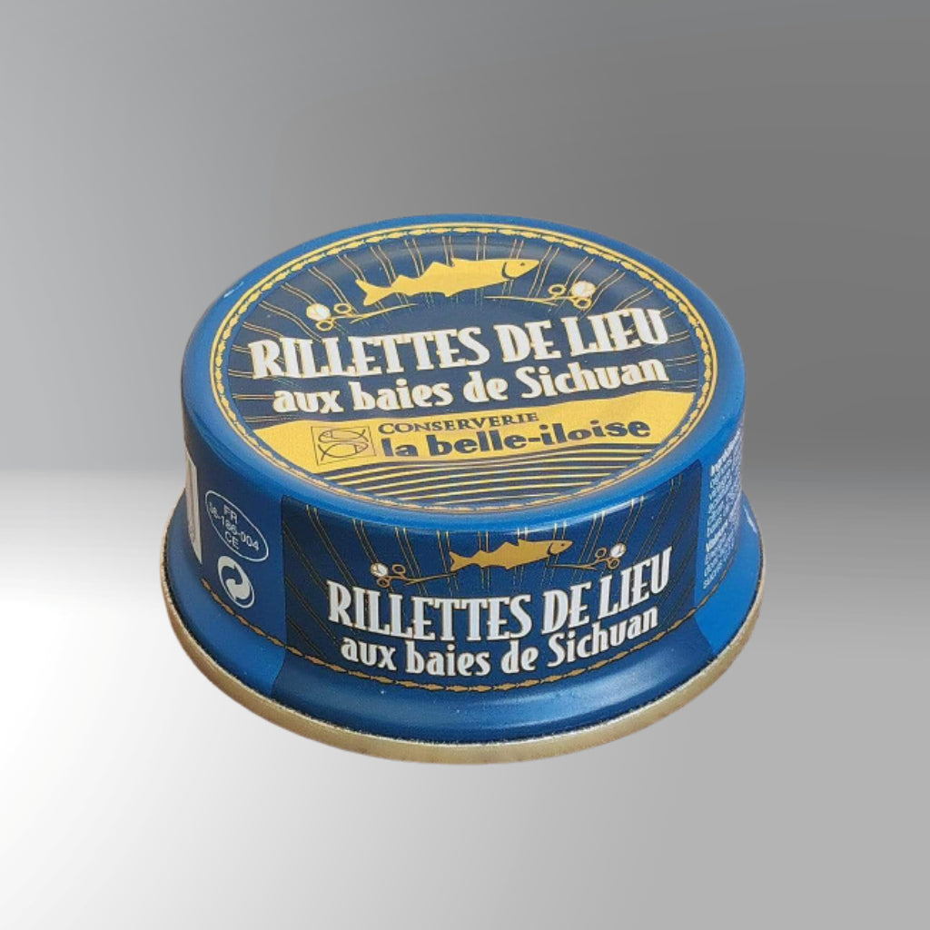 Pollock rillettes with Szechuan pepper