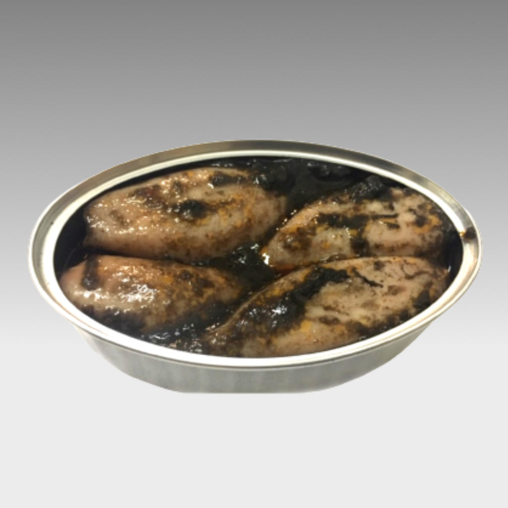 Chipirones in eigener Tinte (Kleine Tintenfische aus Galizien) - Ramon Pena -  sardine.shop