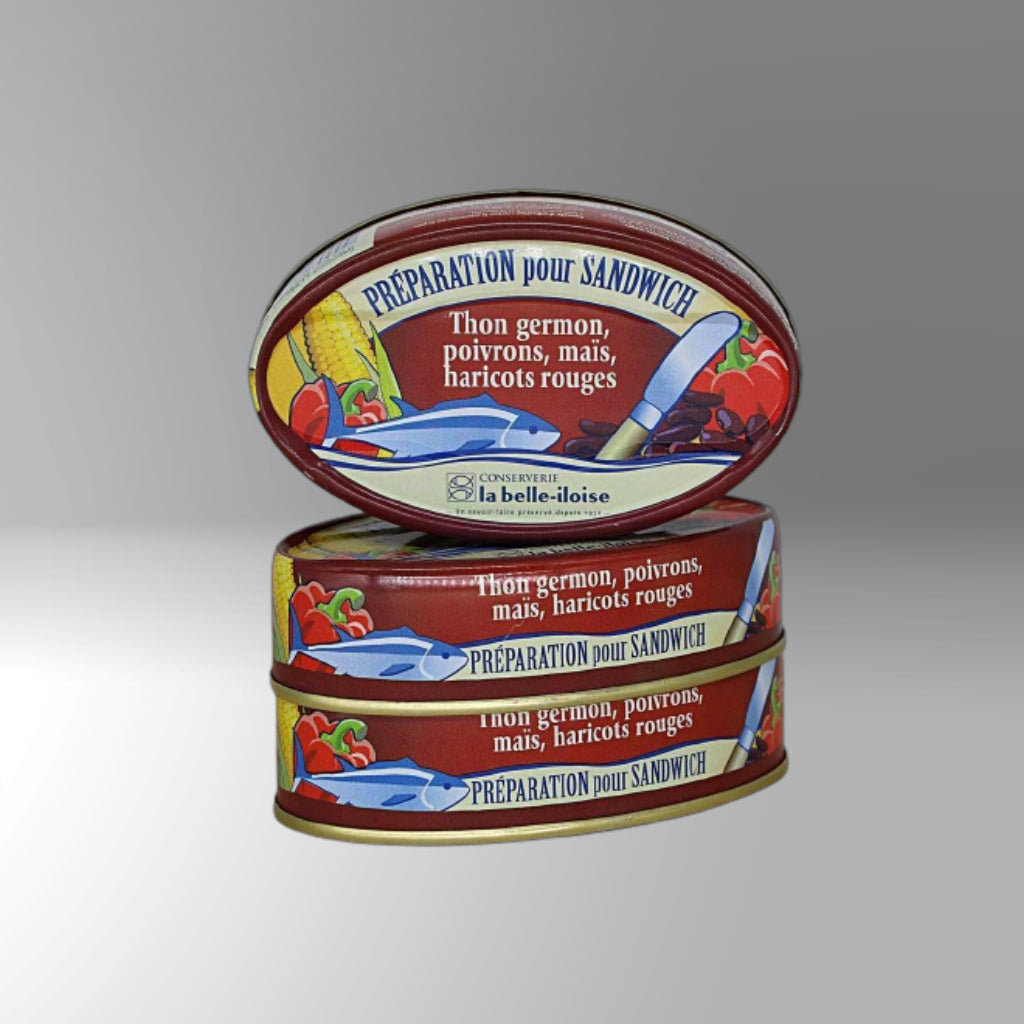 Sandwichcreme mit Thunfisch, Paprika, Mais, Kidneybohnen