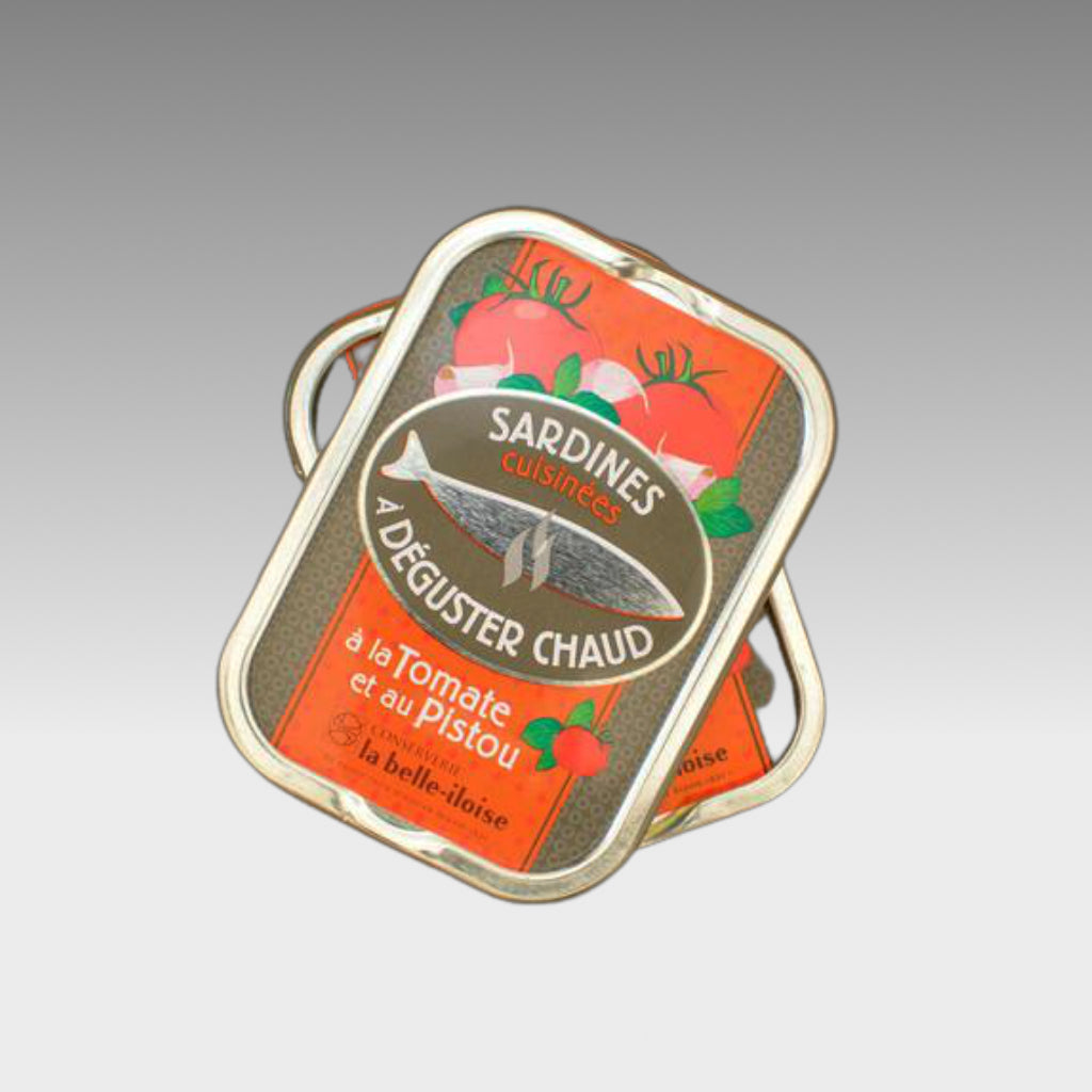 Sardinen mit Tomaten und Pistou zum Braten