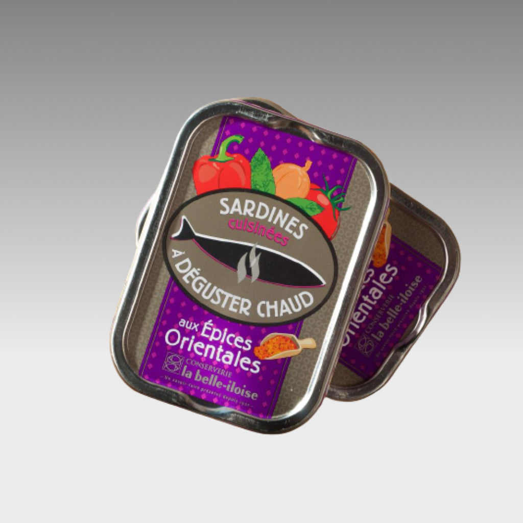 Sardinen zum Braten mit orientalischen Gewürzen - Belle Iloise -  sardine.shop