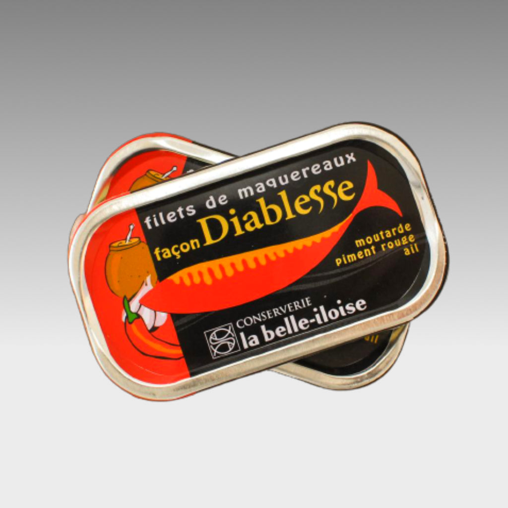Spicy mackerel fillets à la Diablesse