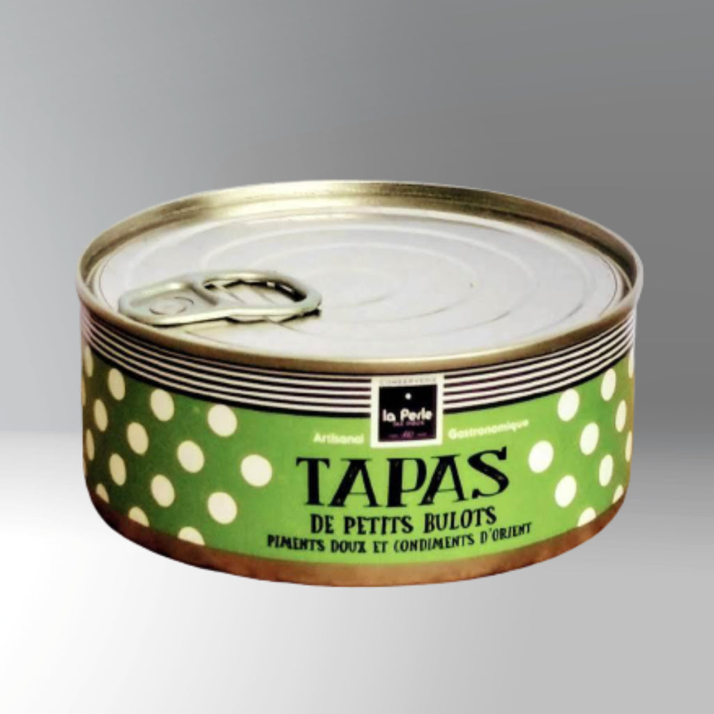 Tapas von Wellhornschnecke orientalisch - Perle des Dieux -  sardine.shop