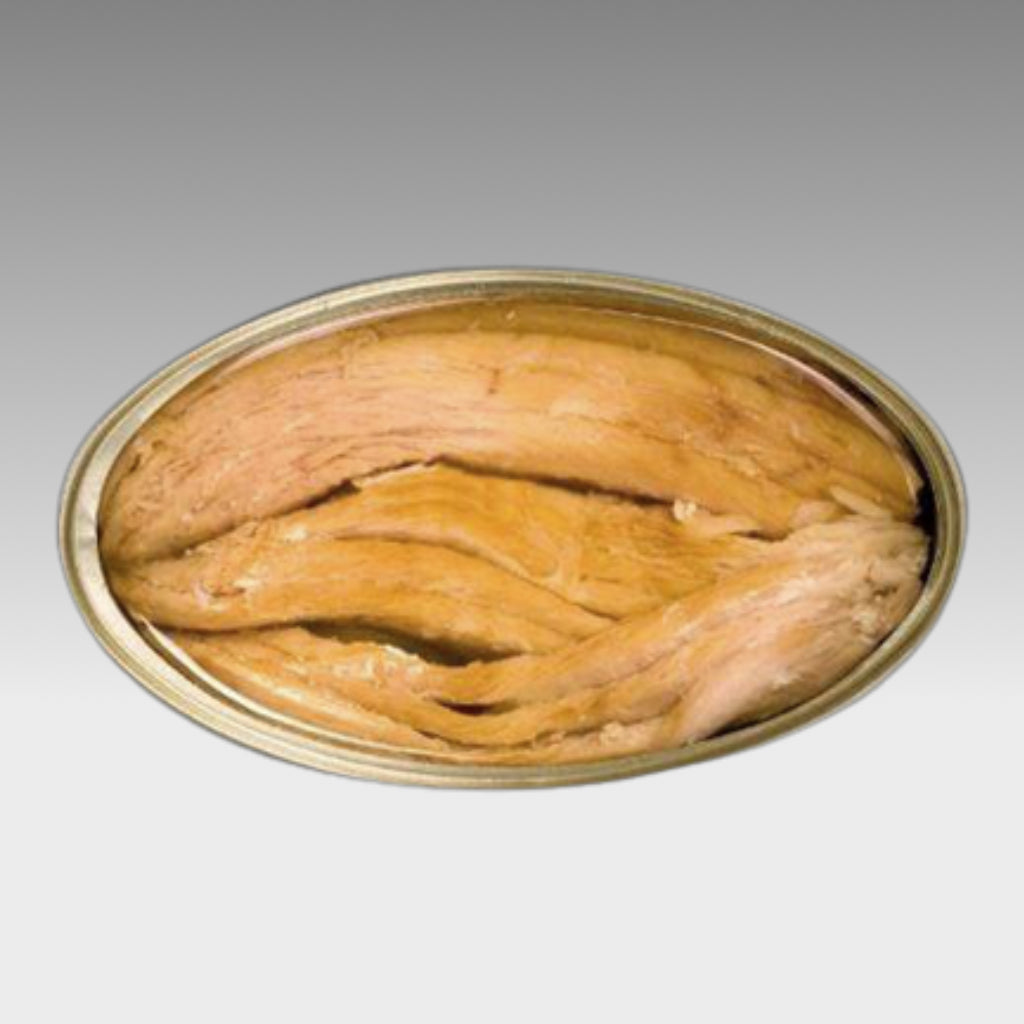 Thunfisch-Bauchfleisch (Ventresca de Atun) in Olivenöl - Ramon Pena -  sardine.shop