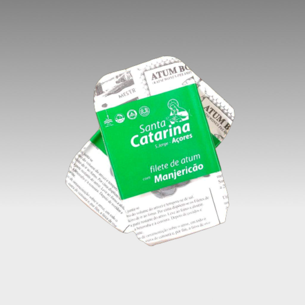 Thunfischfilets in Olivenöl mit Basilikum - Santa Catarina -  sardine.shop