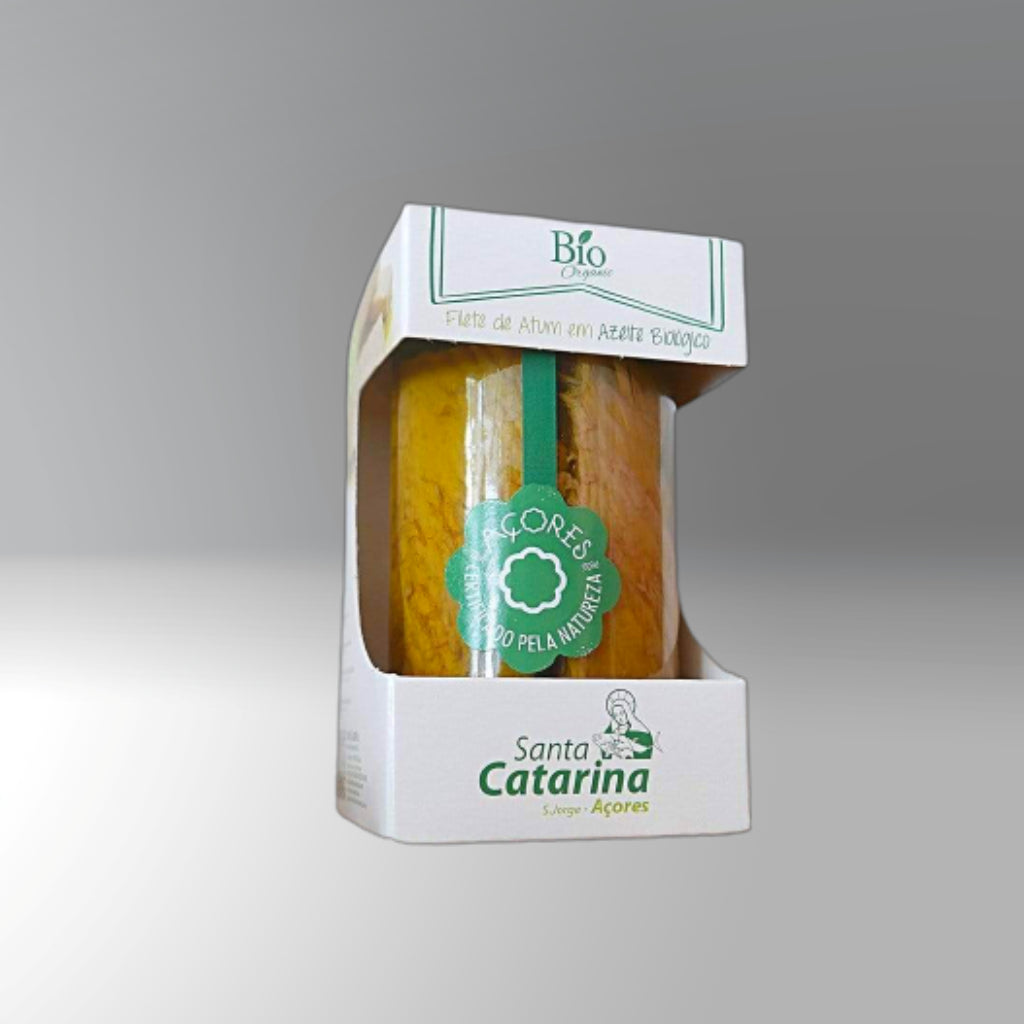 Thunfischfilets in reinem Olivenöl im Glas - Santa Catarina -  sardine.shop