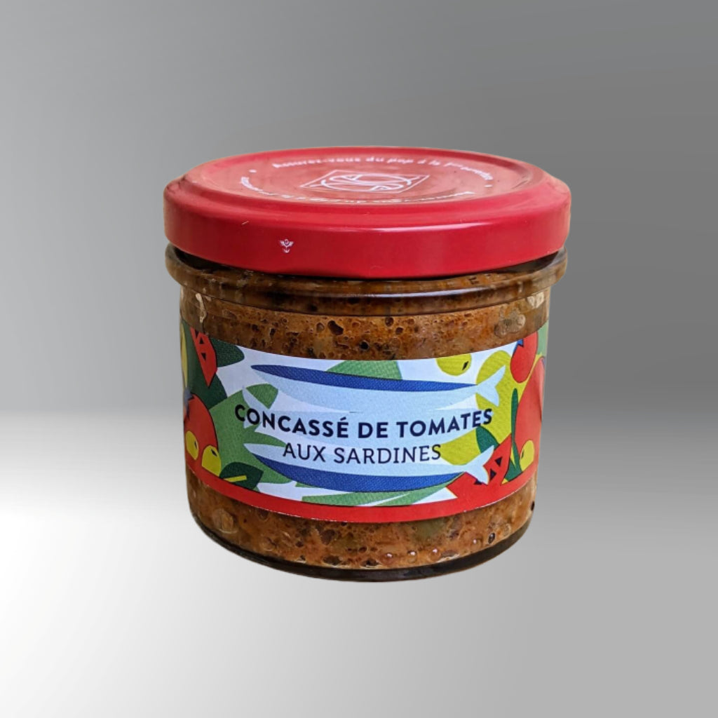 Tomatenstückchen mit Sardinen - Belle Iloise -  sardine.shop