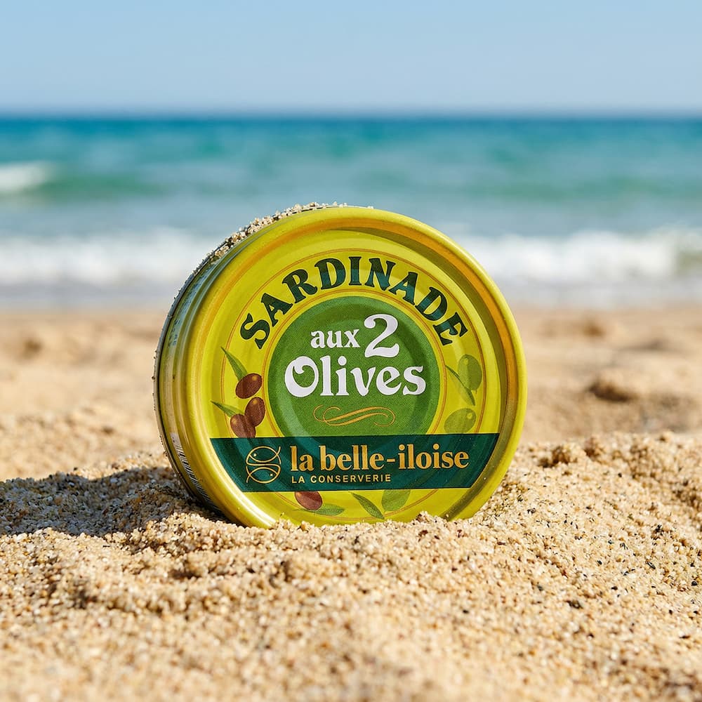 Sardinenpaste "Sardinade" mit Oliven Dose à 60g