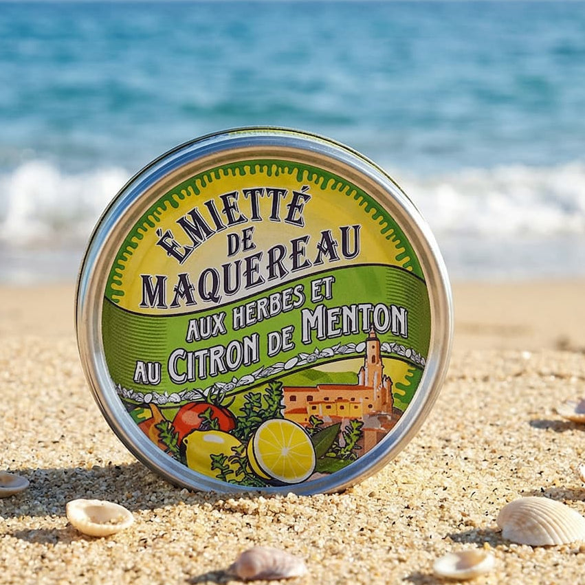 Émietté der Makrele mit Zitronen aus Menton