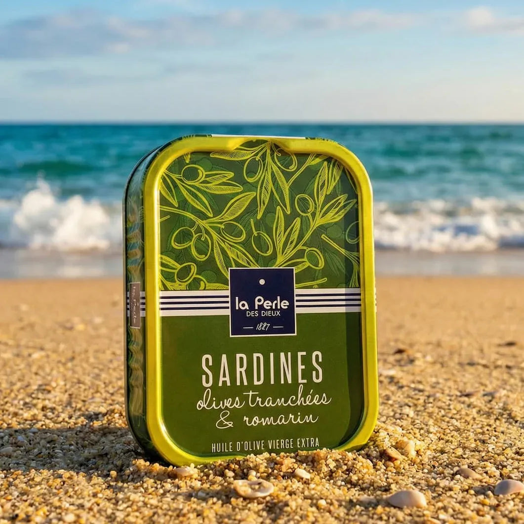 Sardinen mit Oliven und Rosmarin