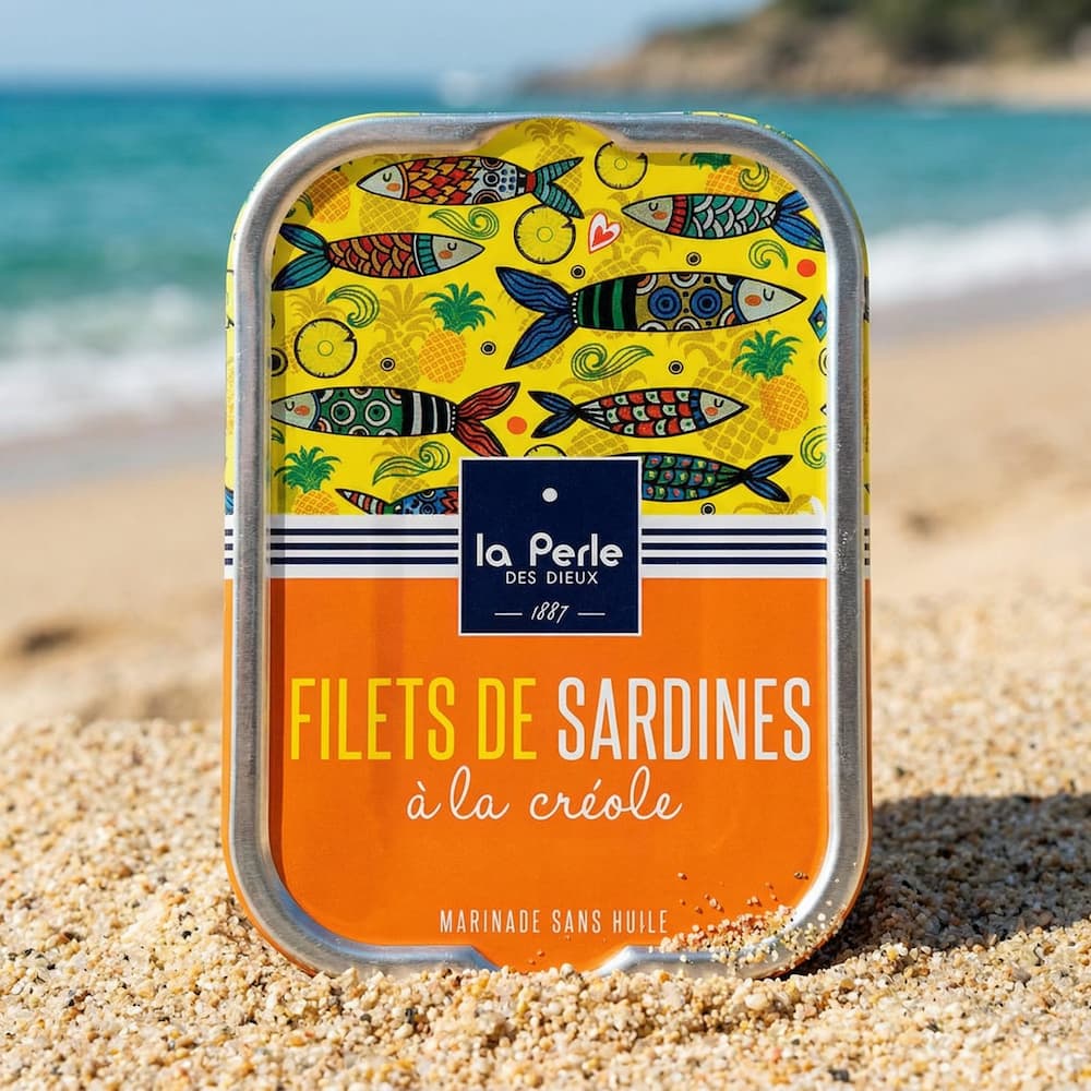 Sardinenfilets auf kreolische Art