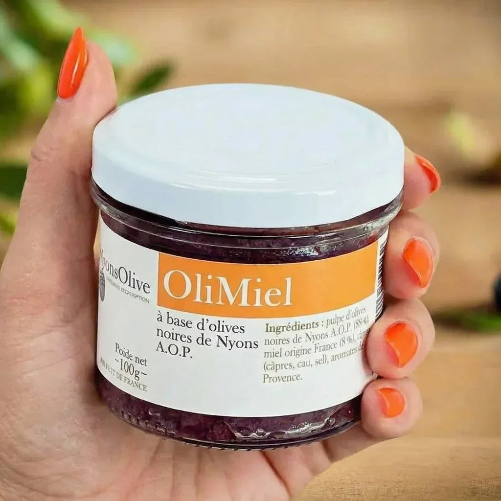 Paste von schwarzen Oliven mit Honig "Olimiel"