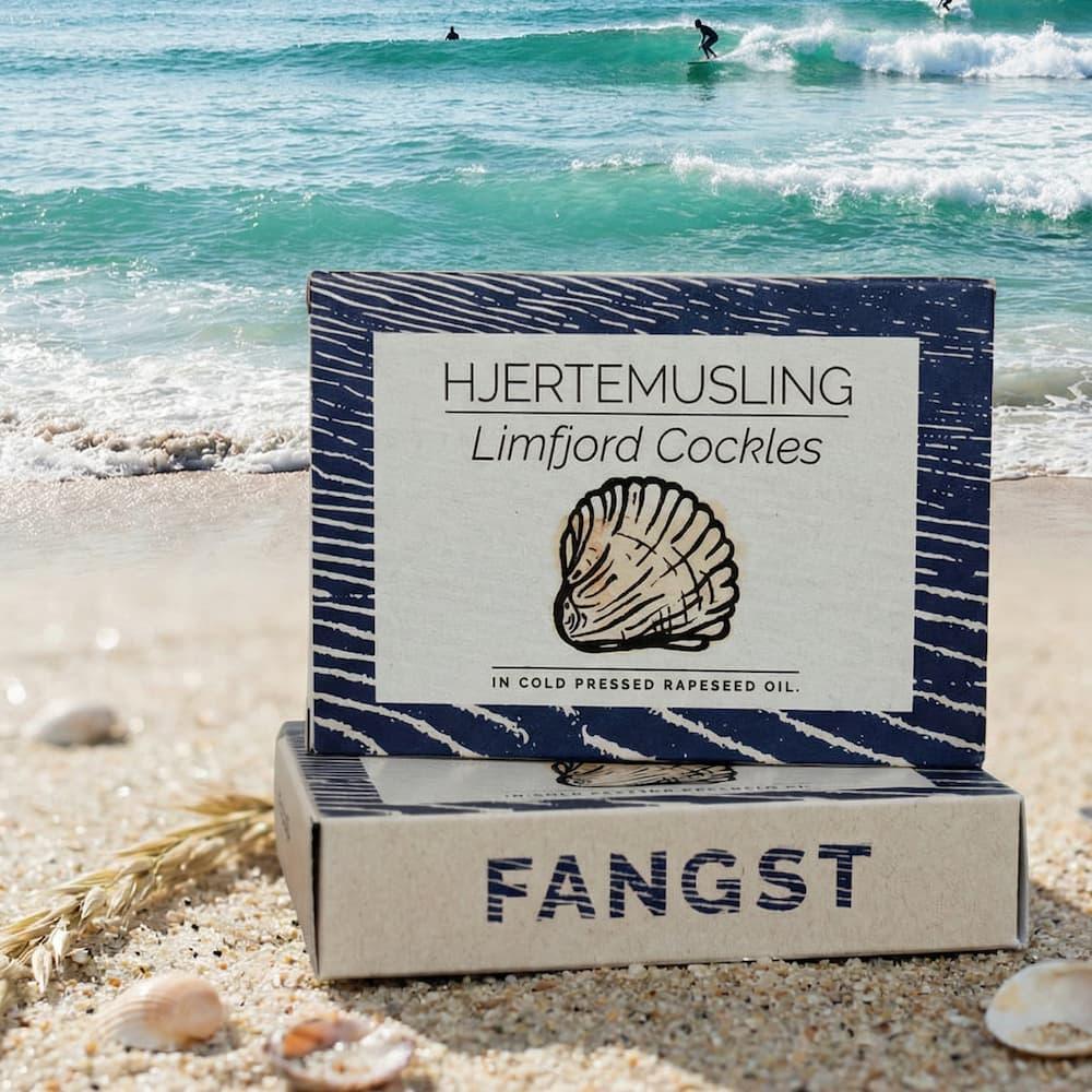 Limfjord Herzmuscheln in kaltgepresstem Rapsöl