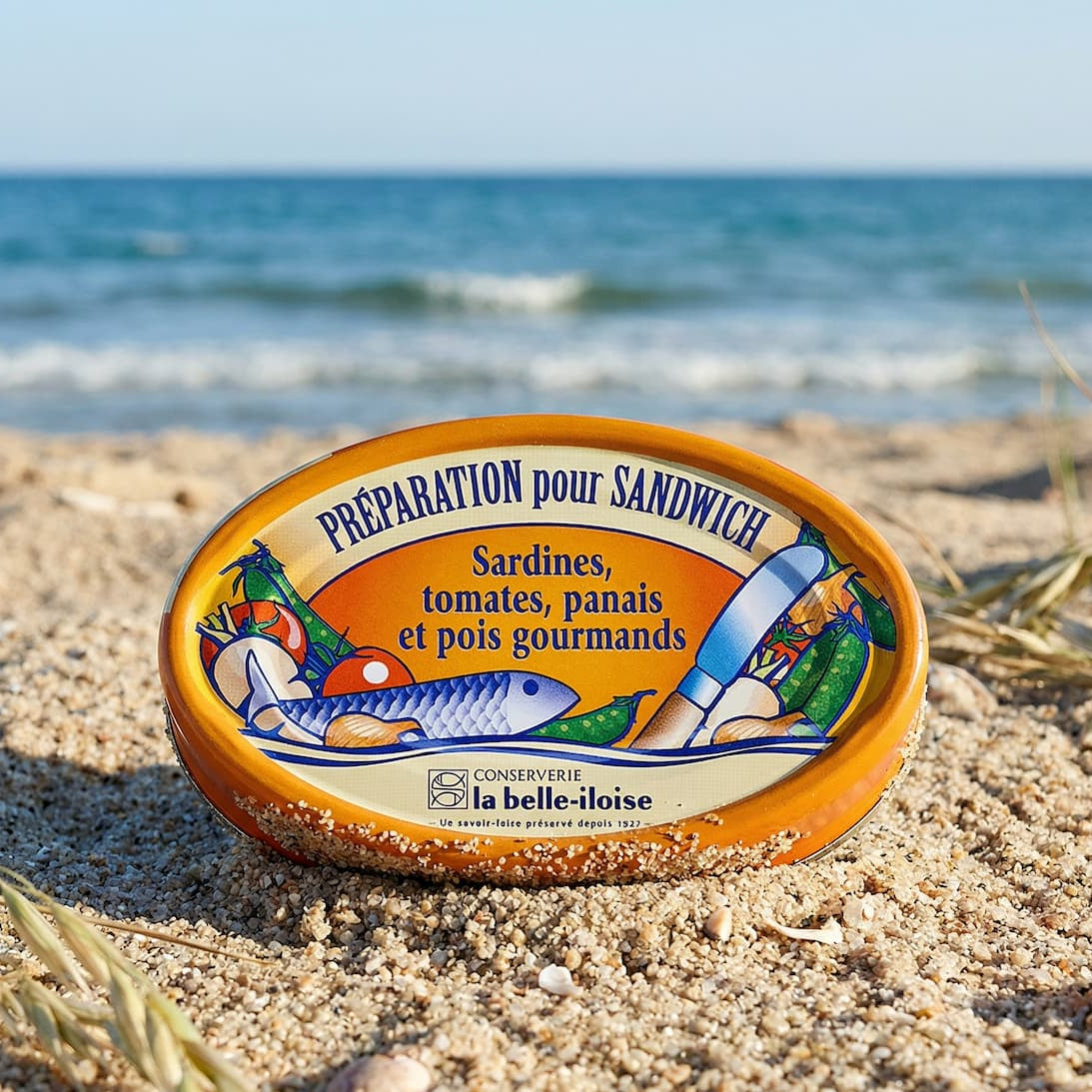Sandwichcreme mit Sardine, Tomate, Pastinake, Zuckerschoten Dose à 115g