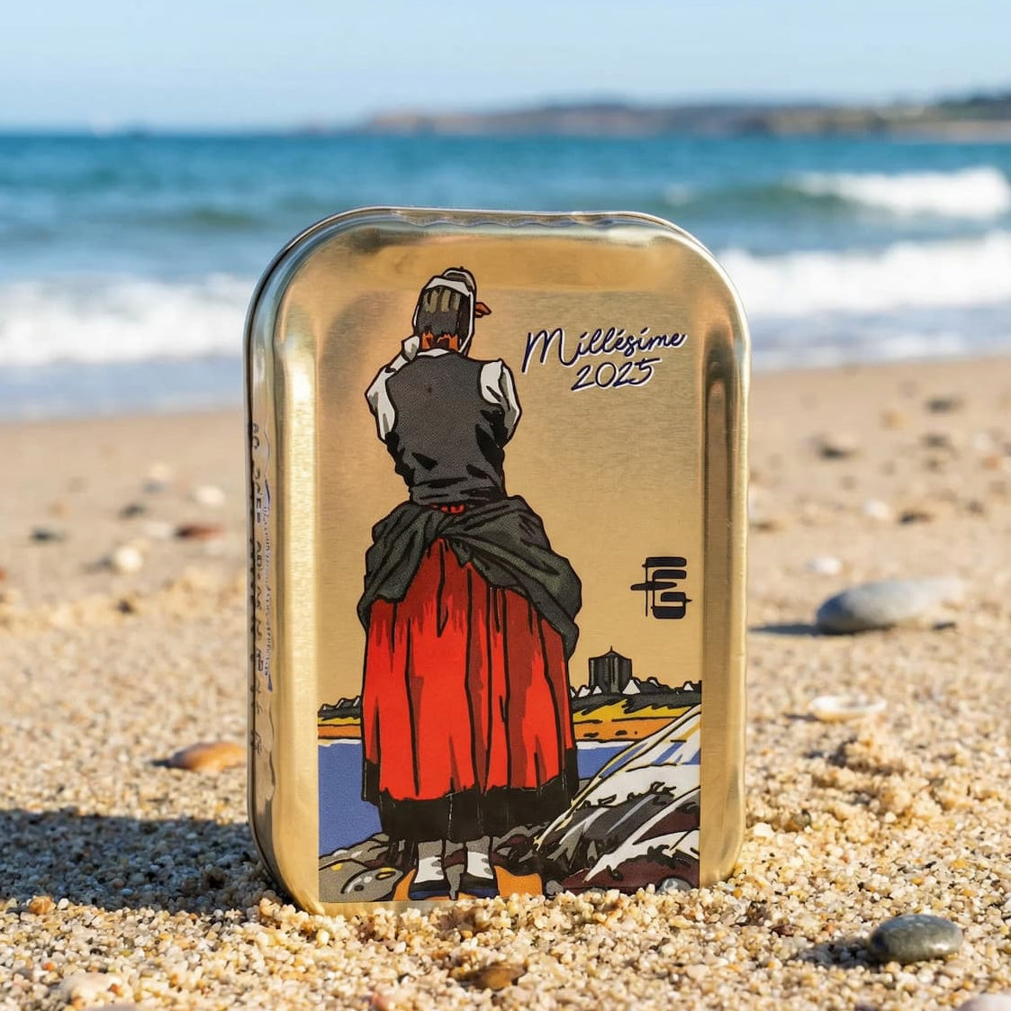 Jahrgangssardine 2025 „La Brûleuse de Goémon" von Géo Fourrier Dose à 115g