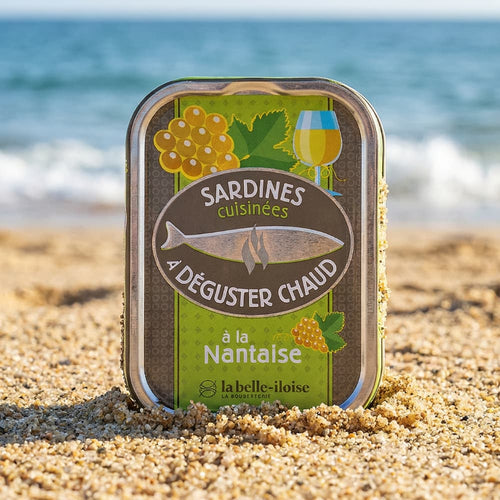 Sardinen à la Nantaise (mit Muscadet) zum Braten Dose à 115g