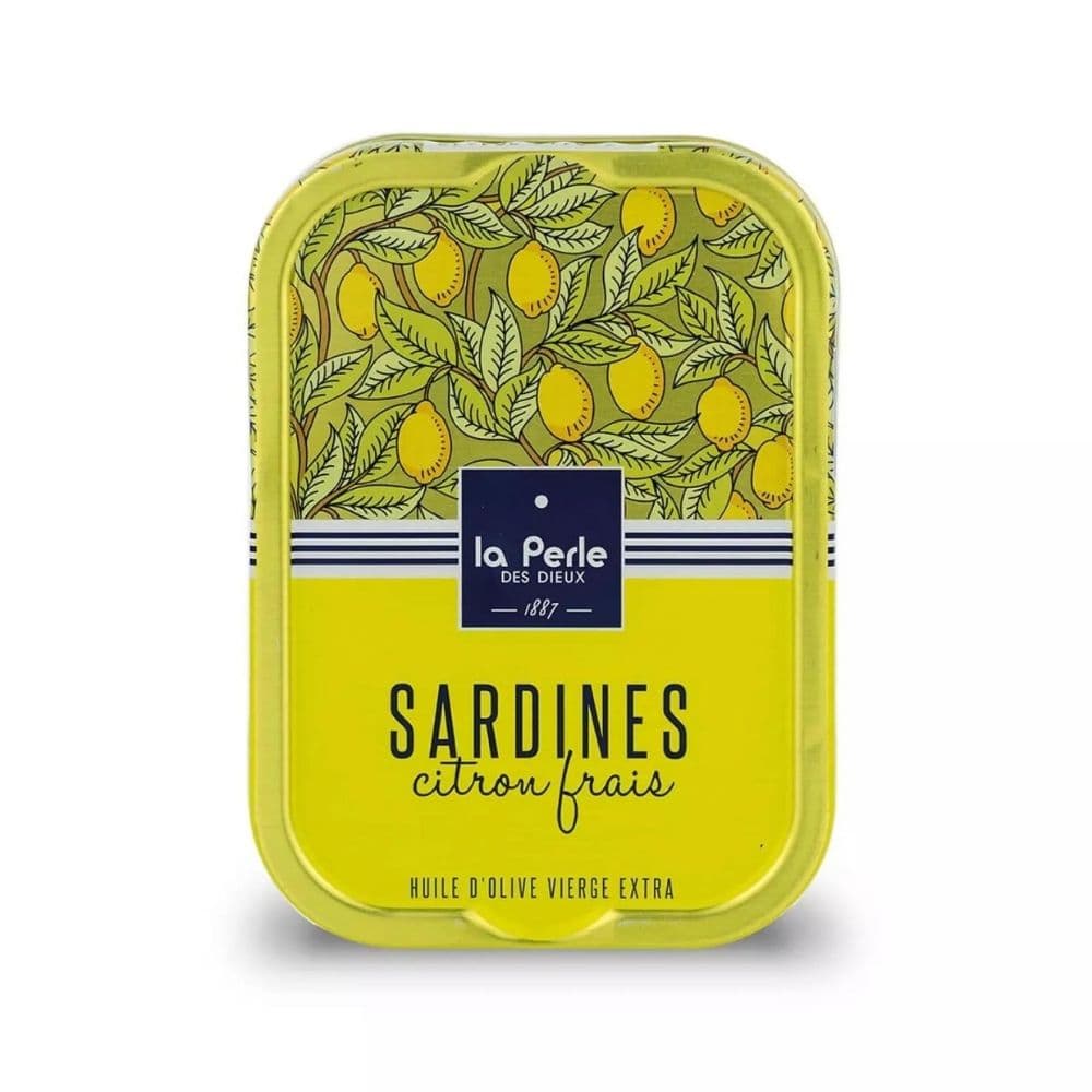 Sardines in extra virgin olive oil and lemon