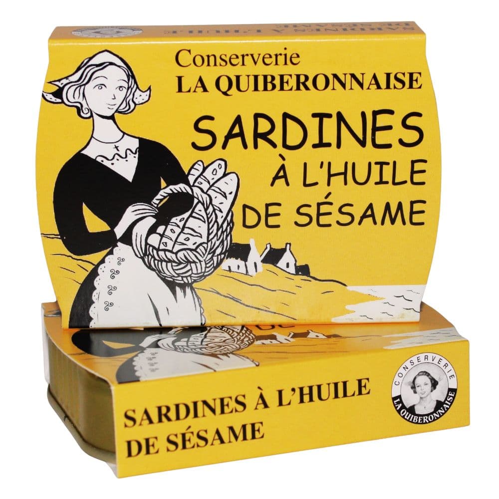 Sardinen in Sesamöl Extra Vergine (zum warm essen)