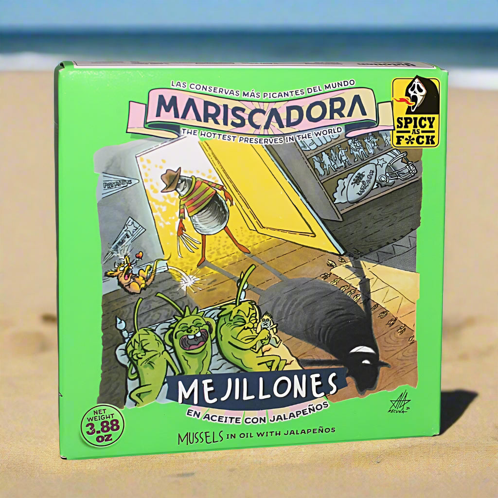 Mariscadora Premium Miesmuscheln mit Jalapeño-Püree 🌶️