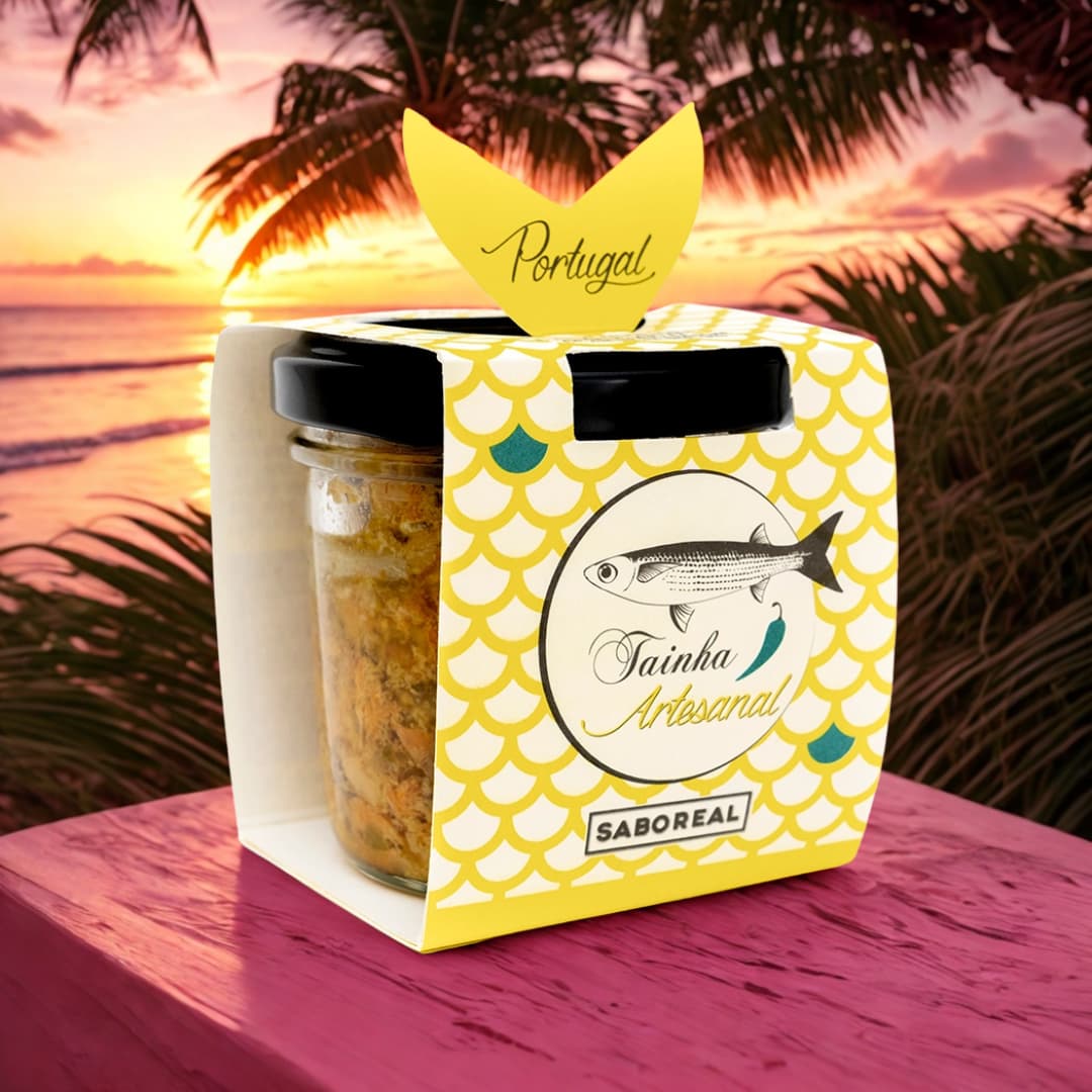 PETISCADA Meeräsche mit Kichererbsen, Minze und Jalapeño SABOREAL 100g