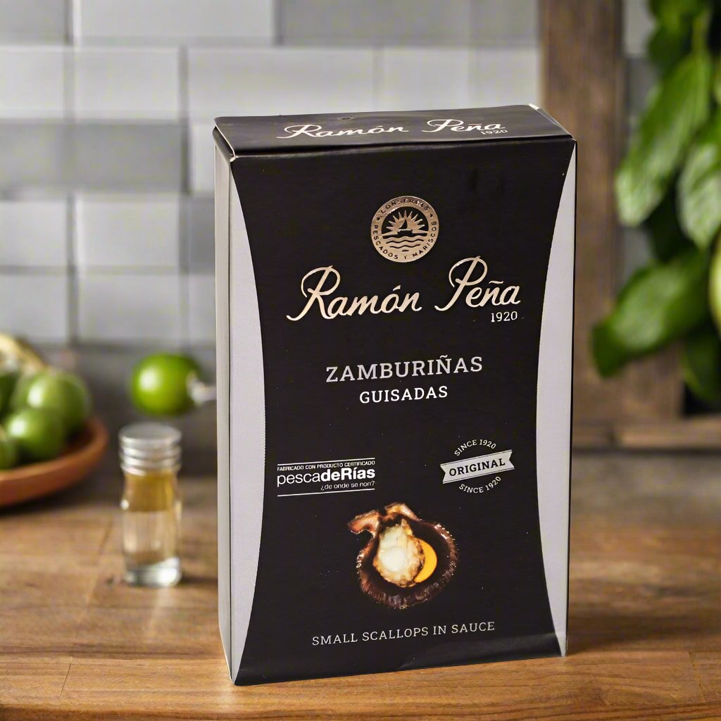 Kammmuscheln in Sauce-Vieira