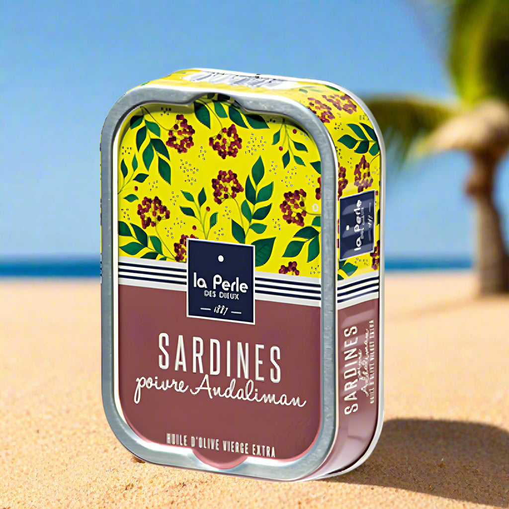 Sardinen mit Andaliman-Pfeffer - Perle des Dieux
