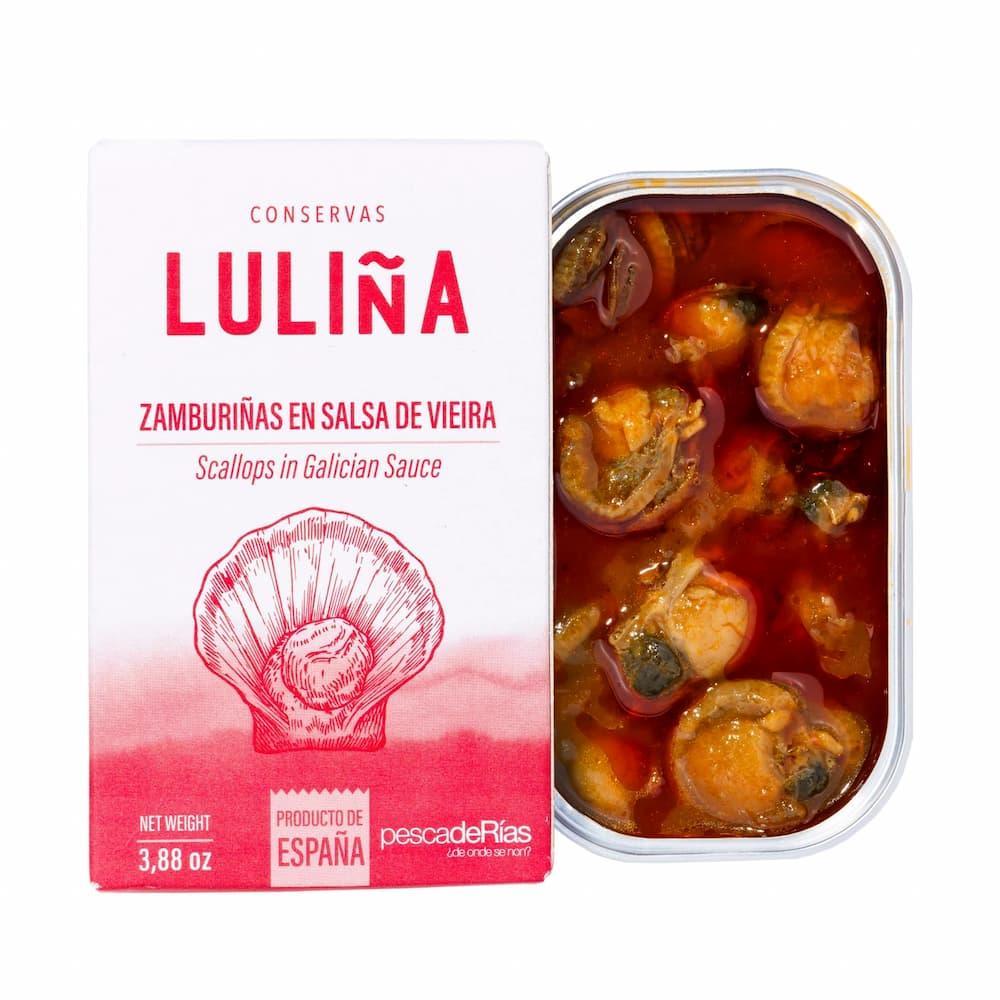Kammmuscheln aus Galizien in Sauce-Vieira Dose à 110g