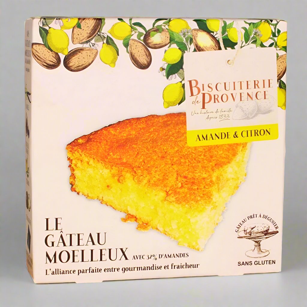 Amandier au citron (glutenfreier Mandel-Zitronenkuchen) - Biscuiterie de Provence