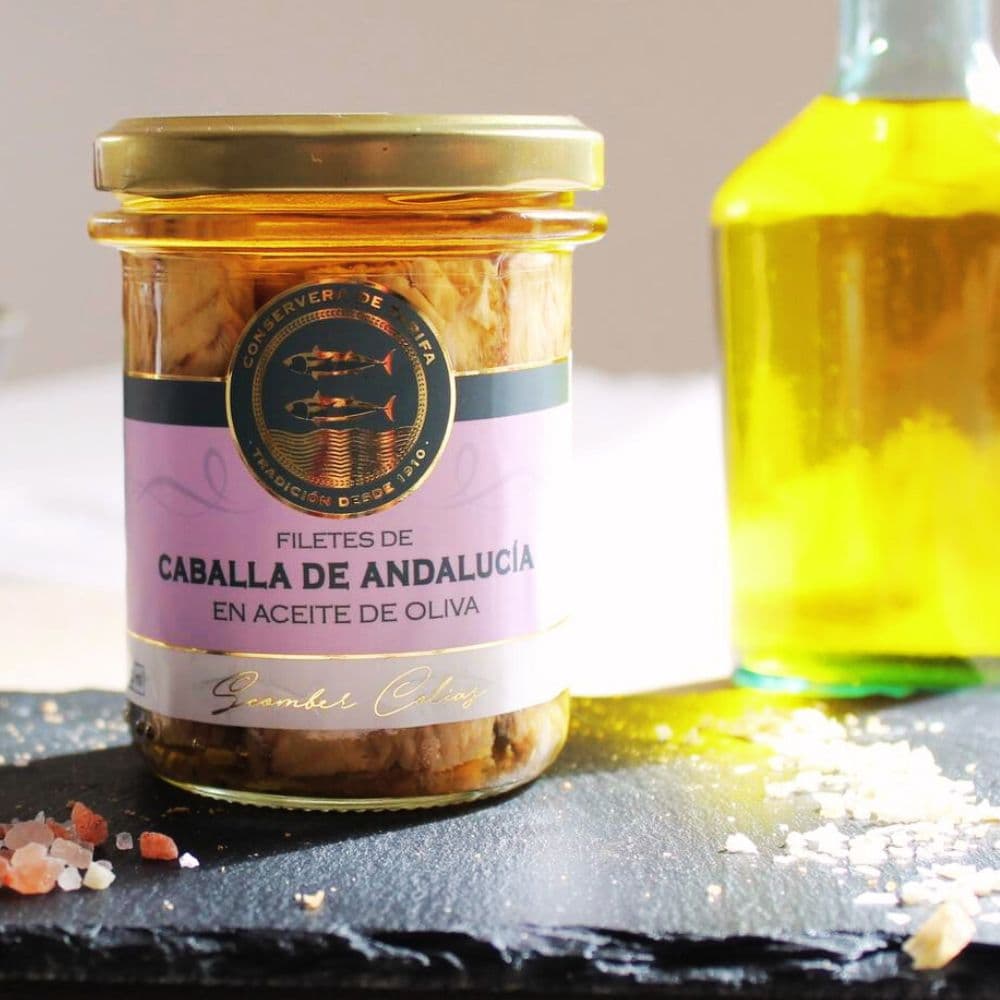 Andalusische Makrelenfilets in Olivenöl 190g