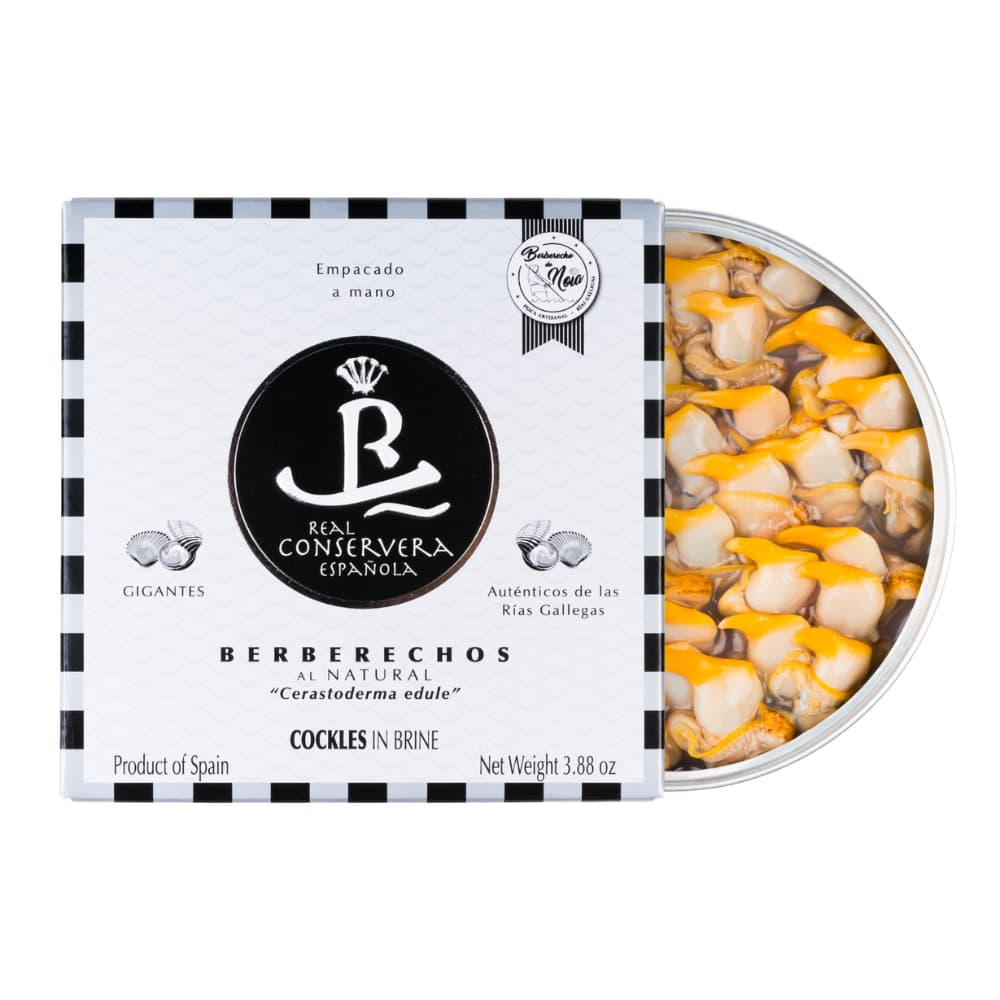 Berberechos al Natural de las Rías Gallegas (Galicische Herzmuscheln im eigenen Saft) Dose à 120 g